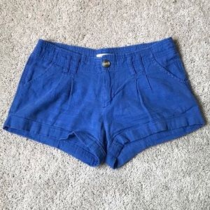 Love Culture Blue Shorts